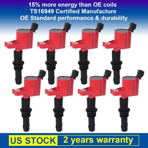 Top 8 pack ignition coils for ford v8 4.6l 5.4l 6.8l v10 lincoln mercury dg511