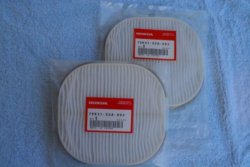 Honda s2000 cabin air filters, two genuine oem 79831-s2a-003 filters