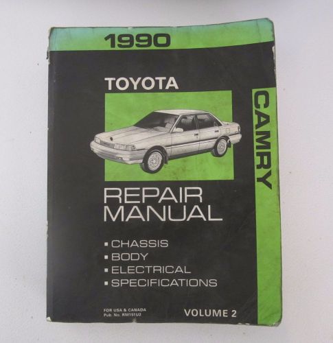 1990 toyota camry factory  repair manual