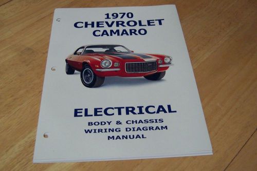 1970 camaro electrical wiring chassis manual z28 ss 350 schematic