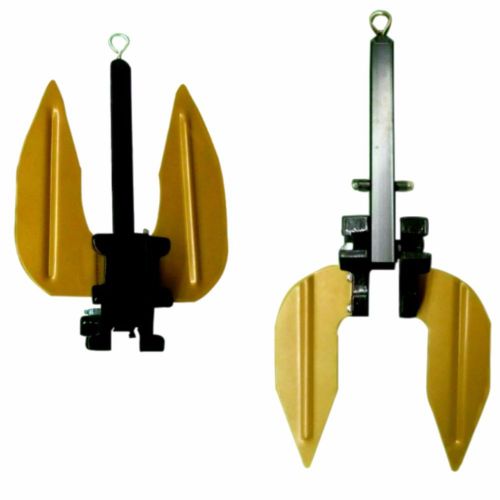 Digger anchor - heavy duty weed proof boat &amp; pontoon fluke anchor small - large