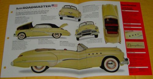 1949 buick roadmaster convertible 320 ci inline 8 cyl imp info/specs/photo 15x9