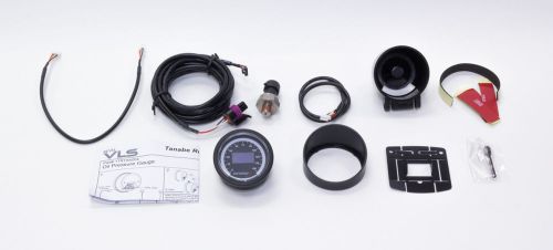 Tanabe rebel vls oled 52mm oil pressure gauge monitor 0-150 psi turbo na