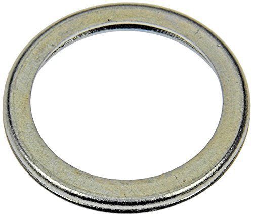 Aluminum oil plug crush gasket