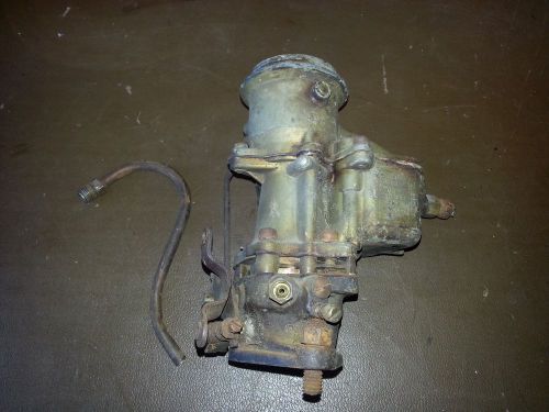 Vintage carter ball &amp; ball carburetor 6 cyl d6h2: 1950 chrysler.