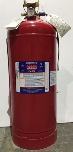 Sea-fire fd1500m, fm200 automatic / manual fire extinguisher