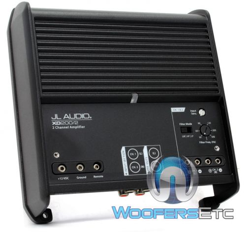 Rb xd200/2 jl audio 2-channel 400w max class d xd full-range speakers amplifier