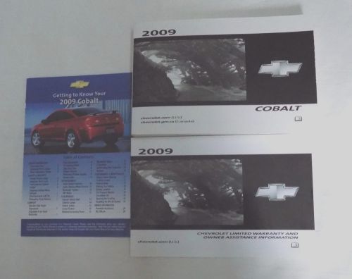 2009 chevrolet cobalt owner&#039;s manual