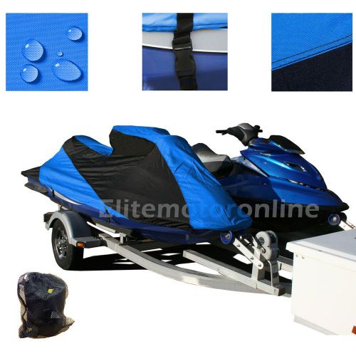 Yamaha waverunner xlt1200 xl800 xlt800 custom fit trailerable jetski pwc cover