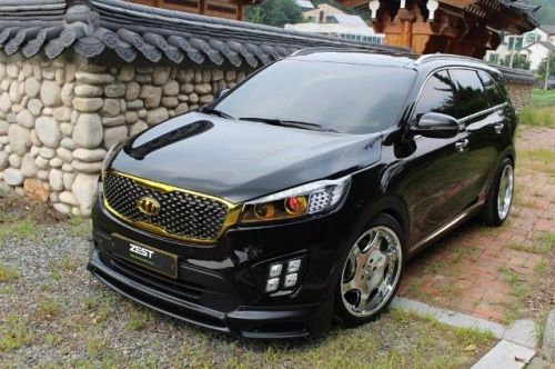 Zest front lip for kia all new sorento um 2016+