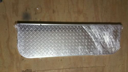 Yamaha e z go club car golf cart part diamond plate rear step plate seat kit