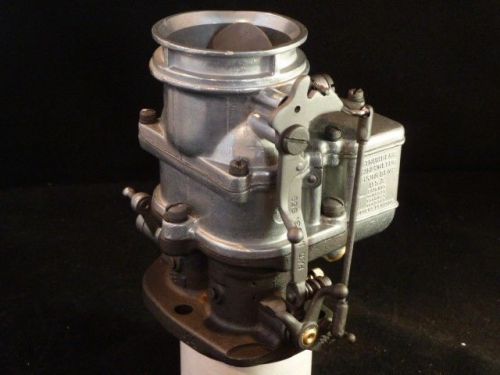 Stromberg 97 carburetor large logo 2bbl single inlet  w/manual choke 182-9510a