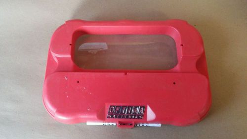 Red top optima battery cover