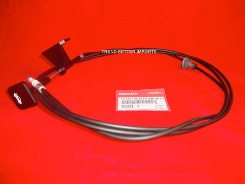 Genuine honda oem civic hood latch release cable lever/handle/tab 01 02 03 04 05