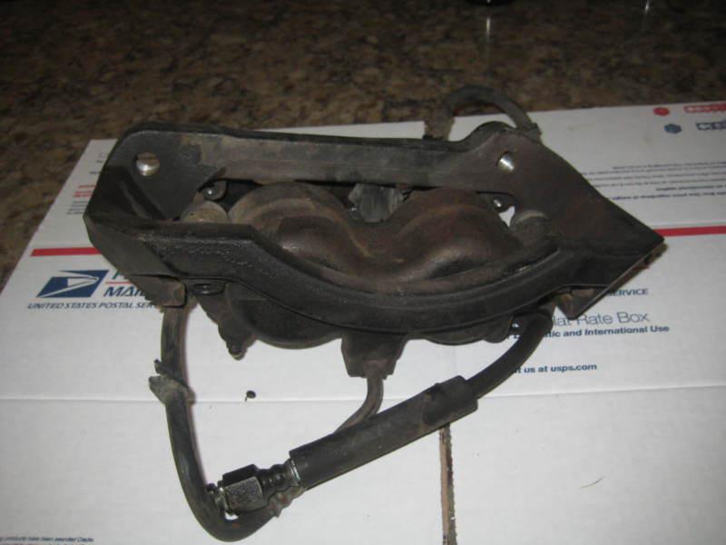 2002 dodge ram 2500 lh brake caliper, bracket, and hose