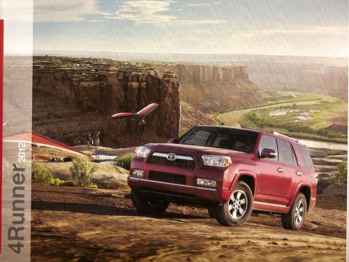 2012 toyota 4runner sr5/trail &amp; limited 18 page brochure