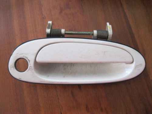 Lexus sc300 sc400 1992-2000 exterior passenger side (rh) door handle oem - white