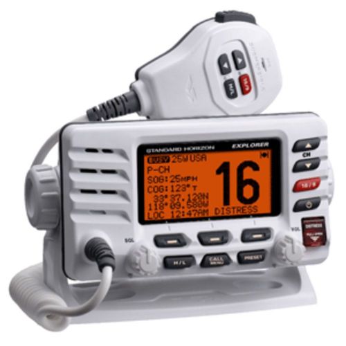 Standard horizon gx1600w explorer vhf ultra compact class d- white