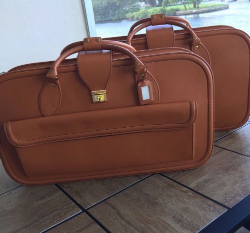 Ferrari schedoni  leather 2 pc. 456 gt luggage set
