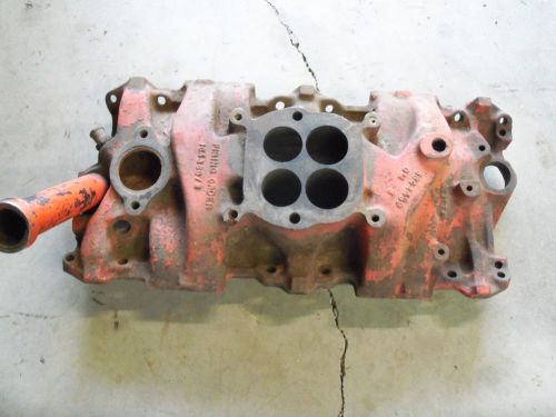 Gm intake manifold manifold 3844459 corvette impala date code e 31-7