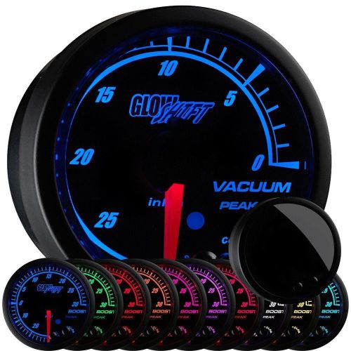 Glowshift elite 10 color electronic vacuum gauge