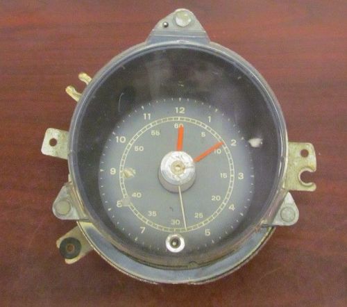 1969-70 mustang/shelby original/used rh dash clock assembly