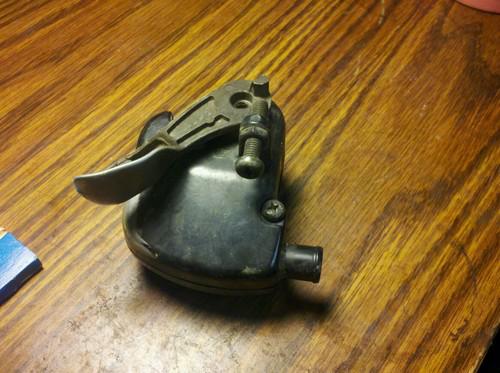 1988 kawasaki bayou klf 220 right hand throttle housing