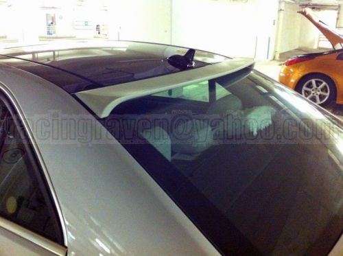 Painted mercedes 09-12 w212 e-class e200 e230 e250 sedan rear wing roof spoiler