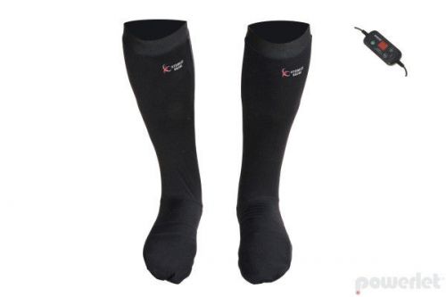 Atomic skin adult black heated sock liner w/ heat controller