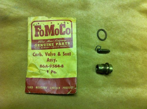 1955-1957 ford,thunderbird,mercury holley carb. needle &amp; seat, 2x4, supercharged