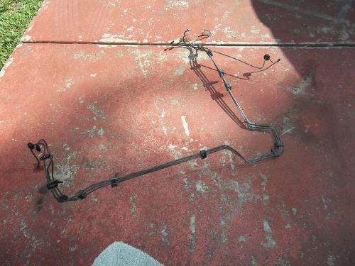 86-89 mercedes 560 sl abs brake line set to abs pump to calipers front