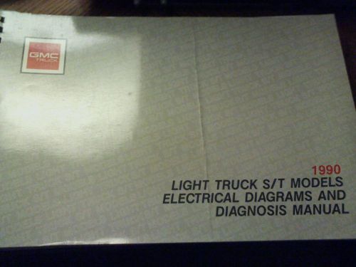 1990 light truck st models electrical diagrams and diagnosis manual x9044