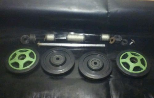 1996 arctic cat zrt 600 rear axle shaft, idler wheels, spacers 95 96 97 zr 580??