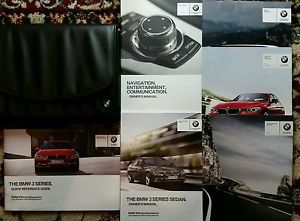 2013 bmw 3 series owners manual, navigation manual complete set with case