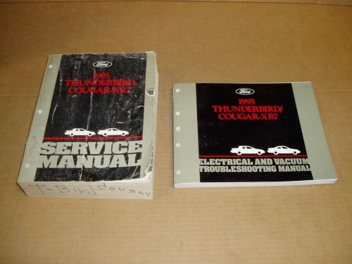 1995 ford thunderbird mercury cougar service shop wiring dealer repair manual