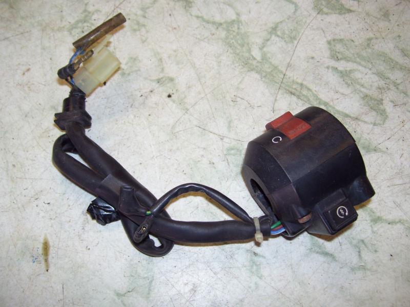 1996 honda cmx250 rebel right handlebar switch (c4,1)