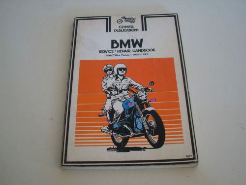 Vintage clymer bmw owners/service/repair manual m304 500-750cc twins 1955-1973