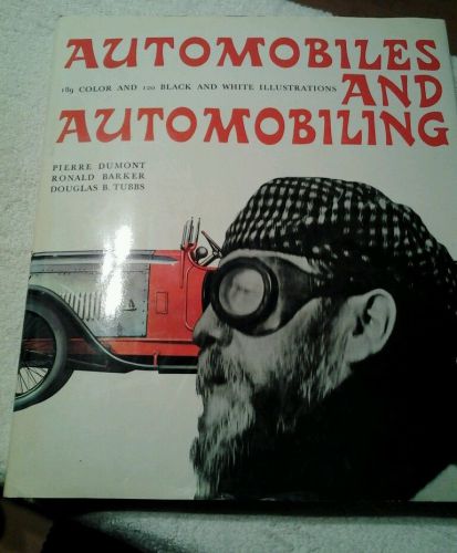 Automobiles and automobiling old car illustration book picture vintage classic