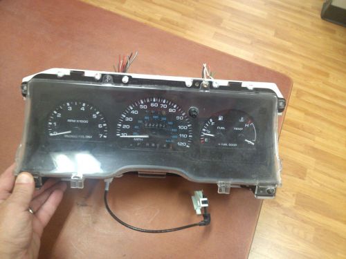 Oem 1997 ford windstar 3.8l speedometer instrument gauge cluster 232k