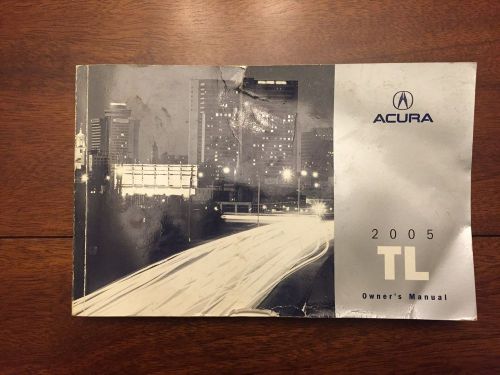 2005 acura tl owners manual free shipping