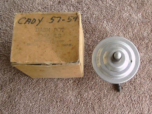 1957 1958 1959 cadillac nos throttle return check assembly – dash pot