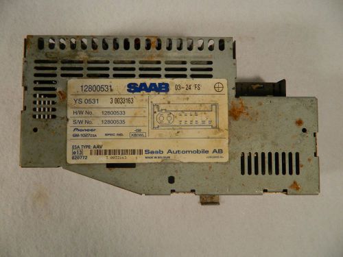 2003-2007 saab 9.3 oem stereo amplifier amp 12800531