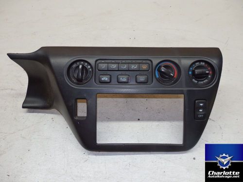 2000 honda odyssey climate switch control w/ bezel trim dash radio 00