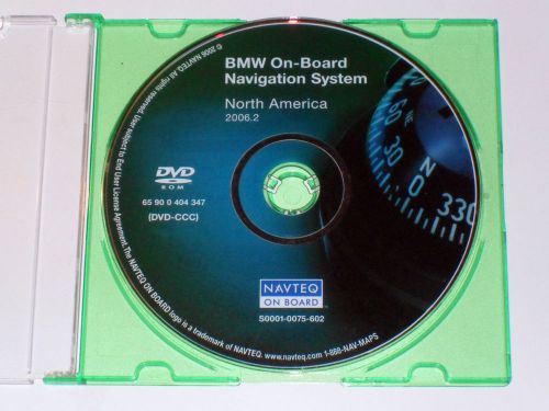Bmw navigation disc dvd cd 2006.2 navagation disk oem gps map indash mount