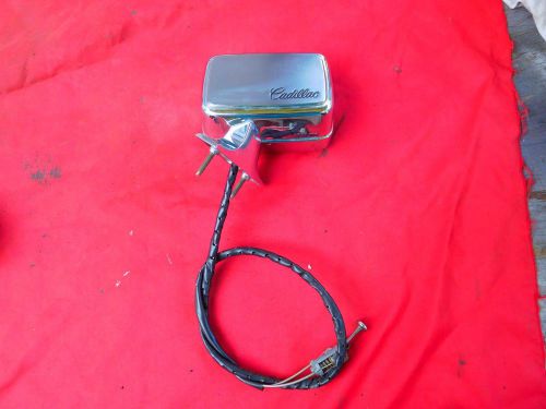 Nos cadillac deville eldorado driver side lh mirror 17/8&#034; pedestal 1969 ? 1970?