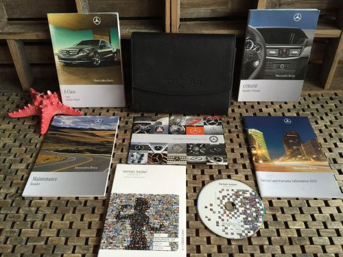 2010 mercedes e350 e550 coupe owners manual + navigation book (oem))