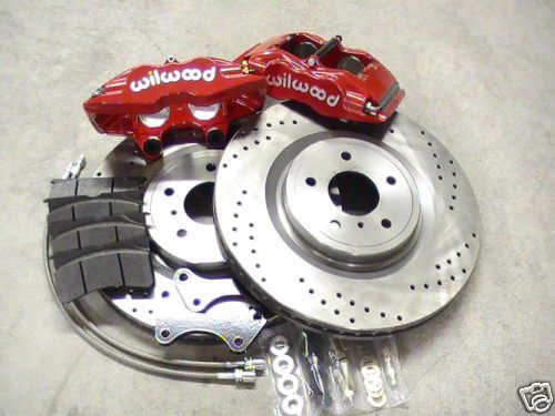 Big brake kit fits supra 86-92 toyota 14&#034; 4pston wilwood cal