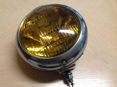 Lqqk! vintage amber fog light lamp old car auto truck kd model 890