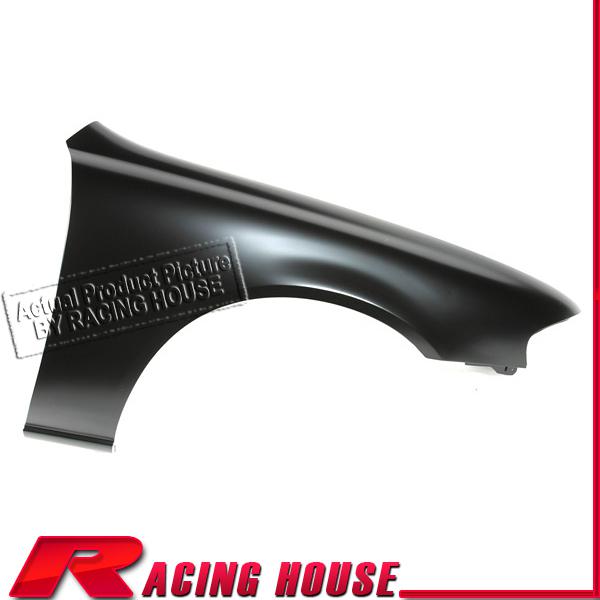 1998-2002 mazda 626 es lx sedan steel front fender passenger right primed black