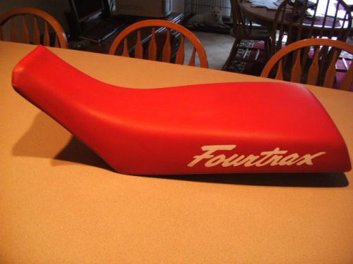 1987 honda 250r seat red